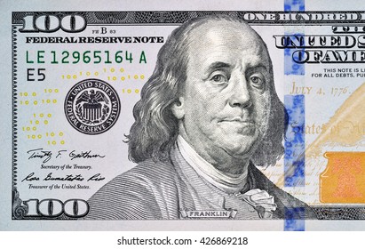 One Hundred Dollar Bill Closeup Stock Photo 426869218 | Shutterstock