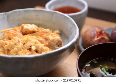 One Of The Japan's Signature Home Cooking, Oyakodon