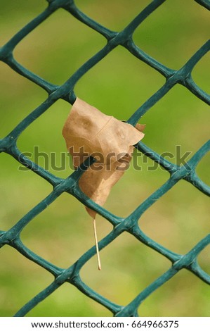 Similar – yellow plastic bag