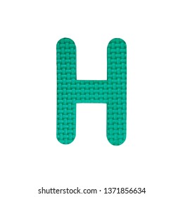 3d cute green letter h cartoon stock illustration 350759348 shutterstock