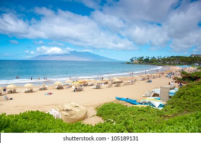 One Of The Many Beaches In Maui, Hawaii