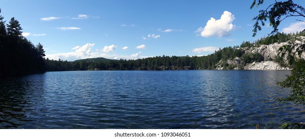 One Of The Many Beautiful Blue Lakes In The Killarney National Park, Ontario, Canada
