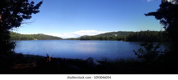 One Of The Many Beautiful Blue Lakes In The Killarney National Park, Ontario, Canada
