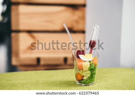 Similar – Infused fruit water cocktails and green vegetable smoothies