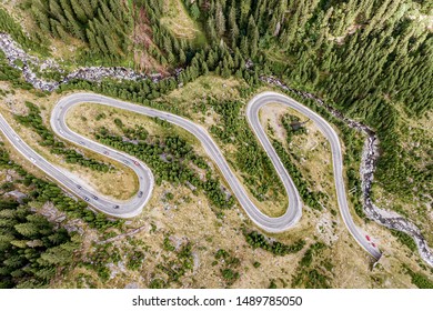 One Most Beautiful Highways World Transfagarasan Stock Photo 1489785050 ...