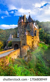 One of the most beautiful medieval castles of Germany - imppressive Burg Eltz