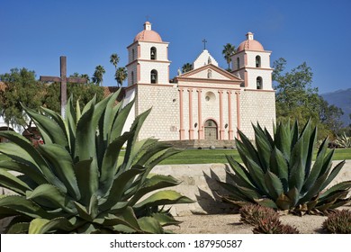 One Of The Most Beautiful Missions In California, Santa Barbara Mission