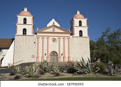 One Of The Most Beautiful Missions In California, Santa Barbara Mission