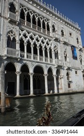 One Of The Most Famous Palaces Of Venice, Ca D'oro

