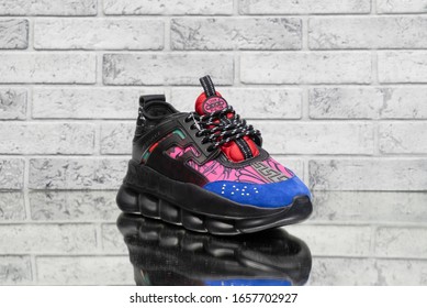 versace chain reaction black multicolor