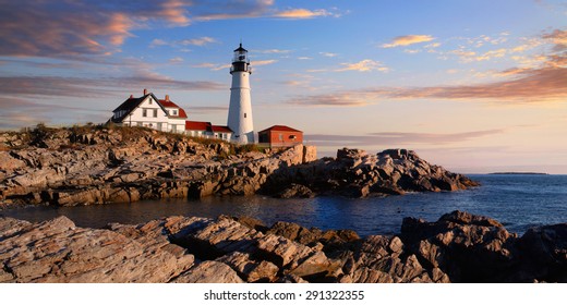 One Most Iconic Beautiful Lighthouses Portland Stock Photo (Edit Now ...