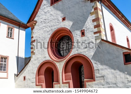 One of the most impressive monuments of medieval monastic architecture in Europe is the former Cistercian abbey Kloster Eberbach - Mystic heritage of the Cistercian monks in Rheingau, Hesse, Germany
