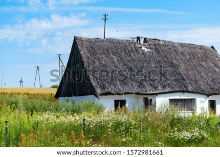 Similar – Hallig Gröde | Laundry drying on the Hallig