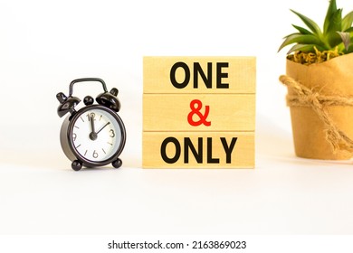 One Only Symbol Concept Words One Stock Photo 2163869023 | Shutterstock