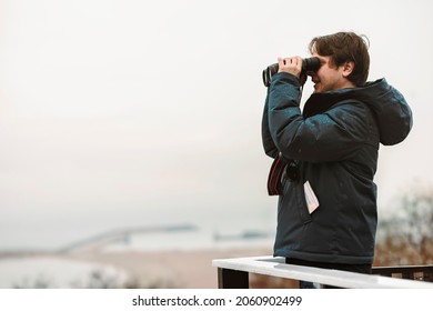 One Rainy Afternoon, Stalker Was Sitting On The Deck Of His House. Through His Binoculars, He Was Looking At The Things Outside. True Stalker Have A Pair Of Stalker Binoculars To Use For Stalking