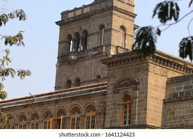 One Side Beautiful View Of Building Of Savitribai Phule Pune University.