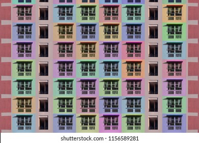 One side building