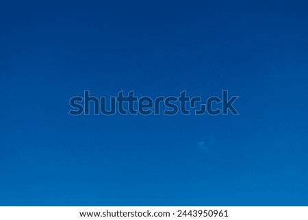 Image, Stock Photo Sky with little clouds and 2 different trees, bare and spring greenery