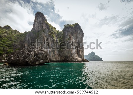 Similar – Foto Bild Felsen in Phang Nga Bay