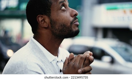 3,852 Black Man Praying In The Spirit Images, Stock Photos & Vectors ...