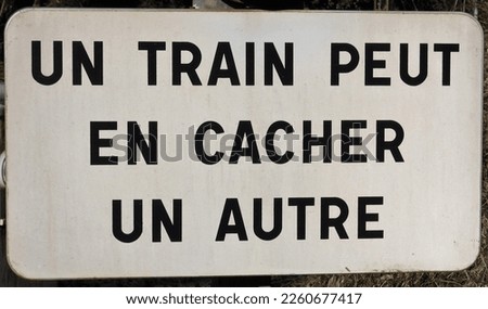 One train can hide another