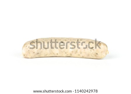 Similar – Image, Stock Photo Bavarian veal sausage with pretzel