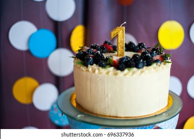 One Year Birthday Cake