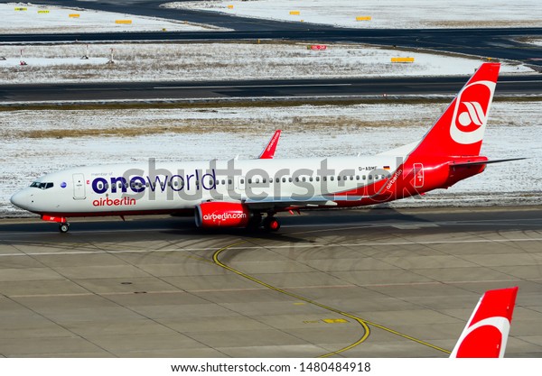 Oneworld Air Berlin Boeing 737 Berlin Stock Photo Edit Now