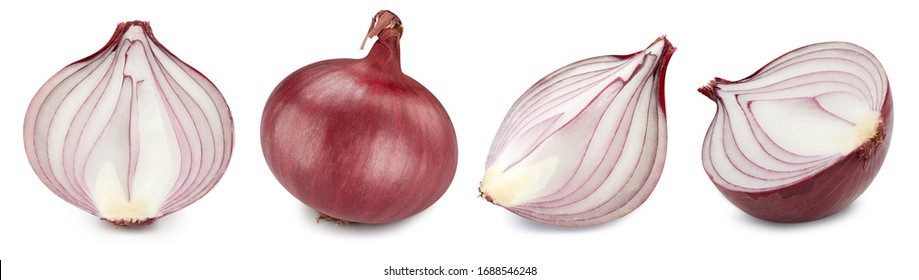 Onion collection. Ripe fresh onion clipping path. Onion isolated on white background.