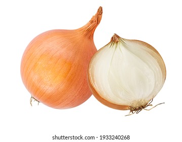 onion  isolated on white background - Shutterstock ID 1933240268
