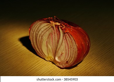 onion on the table
