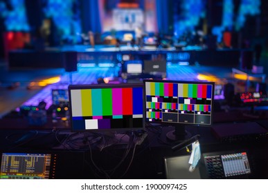 Online Broadcast Of The Event.TV Studio