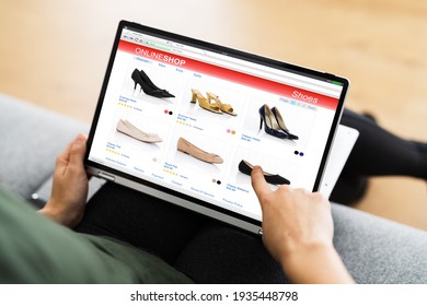 Online Ecommerce Shopping On Convertible Convertible Or Tablet