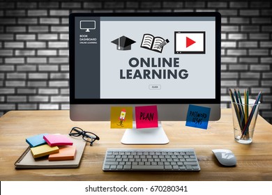 ONLINE LEARNING Connectivity Technology Coaching Skills Teach Digital Online Internet