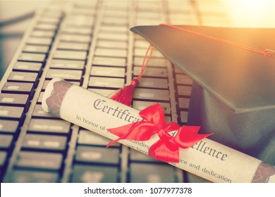 Online learning or graduate concept