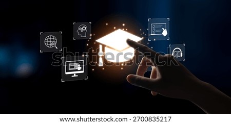 Online learning system combining digital education, e-learning, and virtual classroom to enhance learning, assessment, and global knowledge sharing. Latch
