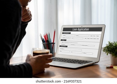 Online loan application form for modish digital information collection the internet network