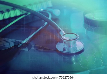 Online Medical And Healthcare Concept