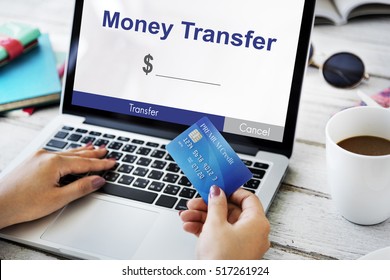 Online Money Transfer Interface Concept 