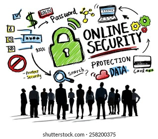 Online Security Protection Internet Safety People Stock Photo (Edit Now ...