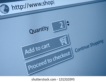 Online Shopping - Add To Cart Button