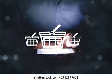 Online-Shopping-Icon-Anwendung