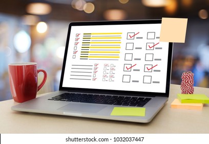 Online Survey Form Or Questionnaire Results Analysis Discovery Concept
Shop Online And Order Product Or Buy Digital Assessment Analysis Business