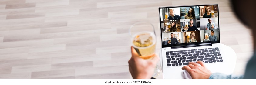 Online Virtual Beer Tasting Evening Video Party