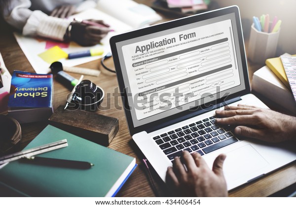 Online Web Job\
Application Form Concept