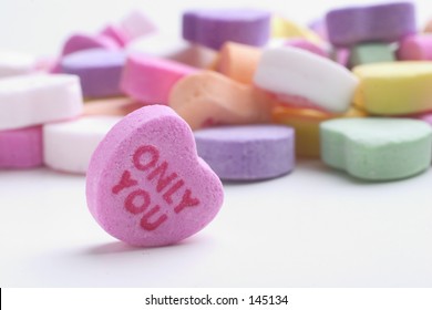 Only You conversation heart - Powered by Shutterstock