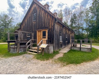 Ontario, Canada - July 23, 2022: Upper Canada Village Living History Museum