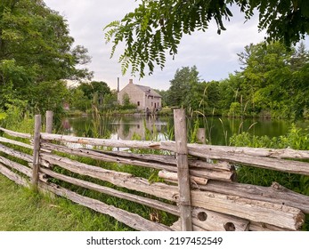 Ontario, Canada - July 23, 2022: Upper Canada Village Living History Museum