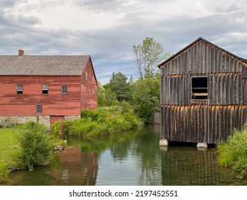 Ontario, Canada - July 23, 2022: Upper Canada Village Living History Museum