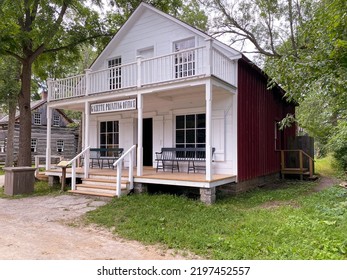 Ontario, Canada - July 23, 2022: Upper Canada Village Living History Museum